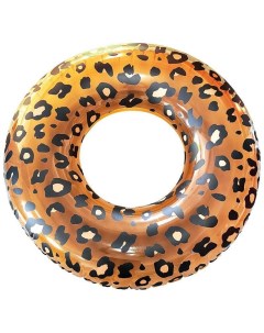 Круг для плавания Леопард диаметр 118 см SC 53 Рыжий кот