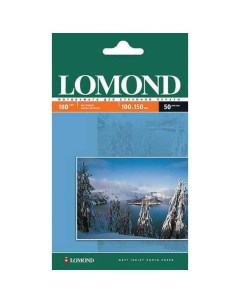 Бумага 0102063 10x15 180г м2 50л белый матовое для струйной печати Lomond