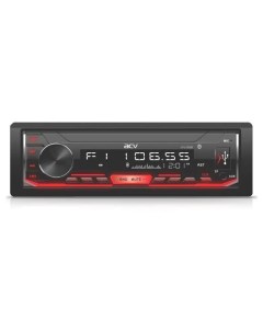 Автомагнитола AVS 816BR 1din красная Bluetooth USB AUX SD FM 4 50 Acv