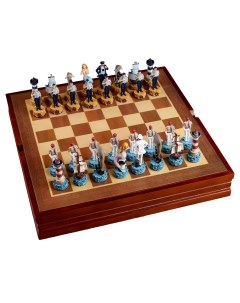 Шахматы сувенирные Морские истории доска 36х36х6 см Король H 8 см пешка H 6 см Sima-land