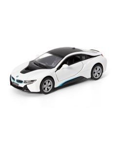 Модель КТ5379 1 BMW i8 1 36 белая инерц Kinsmart