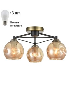 Потолочная люстра с лампочками 769 527 03 Lamps E27 P45 Velante