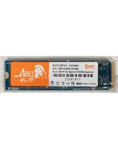 SSD накопитель DP700 DP700SSD 256GB 256ГБ M 2 2280 PCIe 3 0 x4 NVMe Dato