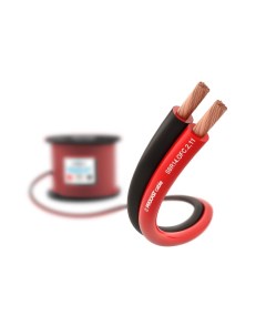 Акустический красно черный спикерный кабель 2х2 11mm SBR 14 OFC 2 11 5 м Procast cable