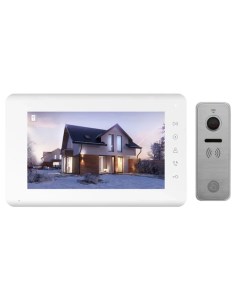 Комплект видеодомофона Mia HD и iPanel 2 HD металл Tantos