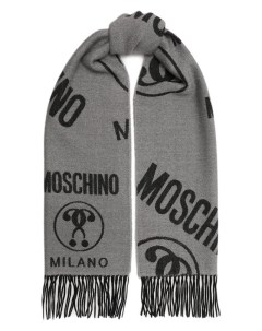 Шерстяной шарф Moschino