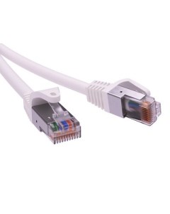 Патч корд F UTP кат 5e 2м RJ45 RJ45 белый LSZH экранированный RN5EFU4520WH Dkc