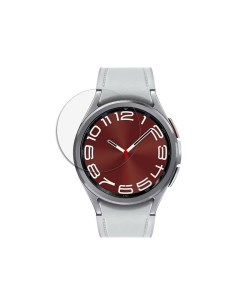 Аксессуар Защитное стекло для Samsung Galaxy Watch 6 Classic 43mm Tempered Glass УТ000036532 Red line