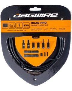 Комплект тормозных тросов Road Pro Brake kit с рубашкой заглушками крючками и за Jagwire