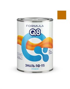 Эмаль ПФ 115 алкидная глянцевая 0 9 кг терракотовая Formula q8