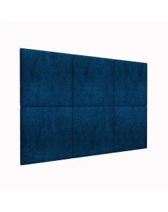 Стеновая панель Velour Blue 50х50 см 2 шт. Tartilla