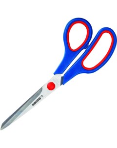 Ножницы Softgrip 210мм асимметричные ручки остроконечные 6шт Kores