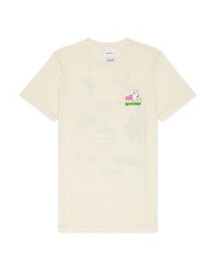 Футболка Everybody Surfs Tee Natural Ripndip