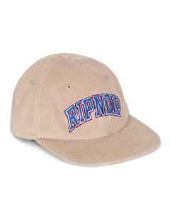 Кепка Summer Friends 6 Panel Corduroy Snapback Tan Multi Ripndip