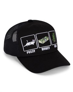 Кепка Money Weed Trucker Hat Black Ripndip