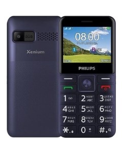 Мобильный телефон E207 Xenium Blue Philips