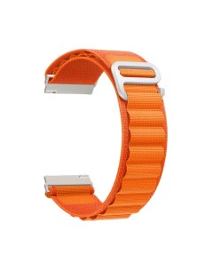 Ремешок на руку DSN 19 22 OR петлевой нейлоновый для часов 22 mm orange Lyambda