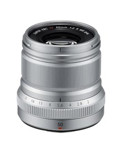 Объектив для цифрового фотоаппарата Fujifilm XF 50mm f 2 R WR Silver XF 50mm f 2 R WR Silver