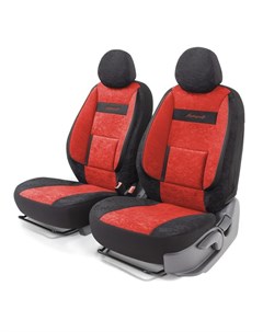 Чехол AutoProfi COMFORT велюр COM 0405 BK RD COMFORT велюр COM 0405 BK RD Autoprofi