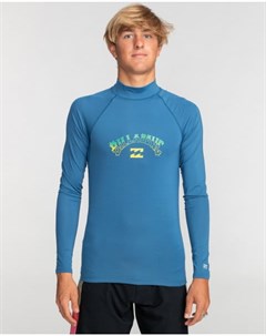 Мужской Рашгард Upf 50 С Длинными Рукавами Arch Dark Blue Billabong