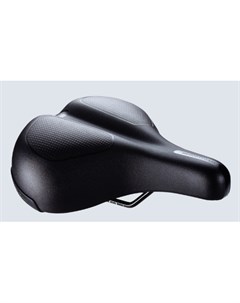 Седло велосипедное ComfortPlus Upright saddle memory foam steel rail 230 черный BSD 106 Bbb
