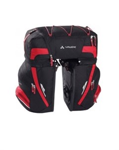 Сумка велосипедная Karakorum black red 12409 Vaude