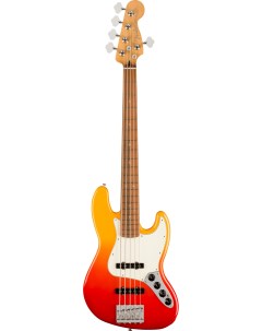 Бас гитары Player Plus ACTIVE JAZZ BASS V PF Tequila Sunrise Fender