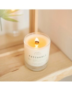 Свеча Patchouli с деревянным фитилём 225 мл Soul hygge