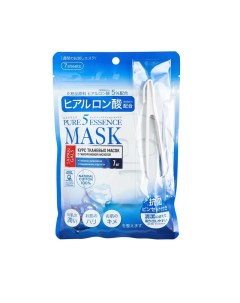 Маска для лица Pure Essence Hyaluronic Acid Mask 7 шт Japan gals