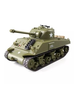 Радиоуправляемый танк US M4A3 Sherman масштаб 1 30 RTR HL3841 01 Heng long