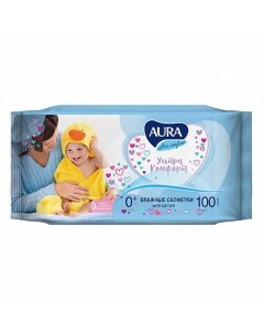 Влажные салфетки Ultra Comfort 100шт У270361 Aura