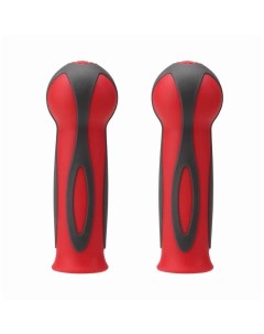 Грипсы для самокатов DUAL COLOR 2 HANDLE GRIPS Красные Globber