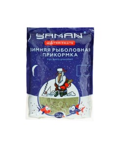 Прикормка Yaman Winter Taste Карась зимняя конопля цвет зелёный 700 г Nobrand