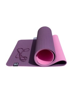 Коврик для фитнеса Original Fit Tools FT YGM6 2TPE bordeaux pink 183 см 6 мм Original fittools