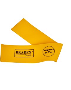 Эспандер SF 0261 желтый Bradex