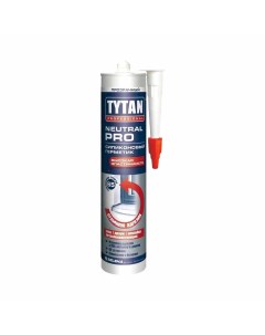 Нейтральный силиконовый герметик Neutral PRO 17957 280 мл прозрачный Tytan professional