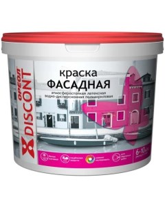 Краска фасадная атмосферостойкая матовая дисконт ореол 13кг Ореол дисконт