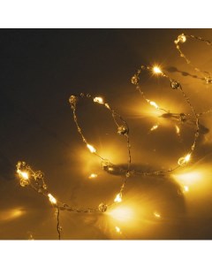 Световая гирлянда новогодняя Льдинка 725 0057 10 м белый теплый Серпантин