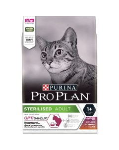 Сухой корм для кошек Cat Optisavour Sterilised утка с печенью 2 шт по 3 кг Pro plan