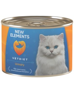 Влажный корм для кошек VETDIET Weilght с морской рыбой и мясом 240 г New elements