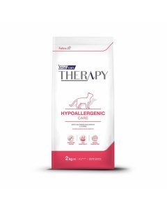 Сухой корм для кошек Therapy Hypoallergenic Care при аллергии рис свинина 2 кг Vitalcan