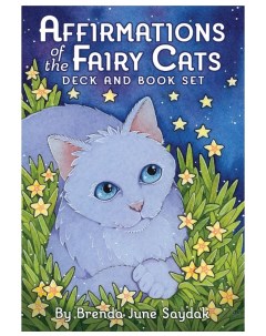 Карты Таро Affirmations of the Fairy Cats Deck and Book Set U.s. games systems