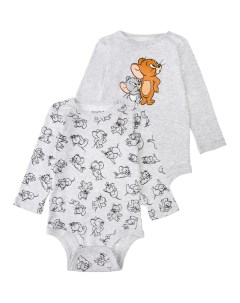 Боди детское трикотажное для мальчиков 2 шт в комплекте Playtoday newborn-baby