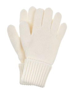 Шерстяные перчатки белого цвета детские Chobi