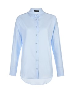 Голубая классическая блуза Dan maralex