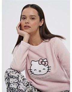 Плюшевая зимняя пижама с вышивкой Hello Kitty Твое