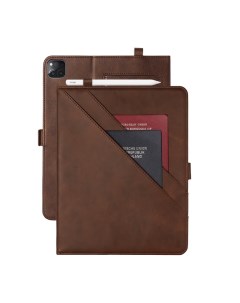 Чехол для Apple iPad Pro 11 2020 2021 темно коричневый Mypads