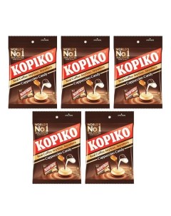 Леденцы Капучино 5 шт по 27 г Kopiko