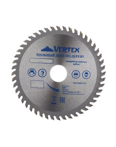 Диск пильный по дереву 190х30 20 мм 56 зубов 190 56 30 Vertextools