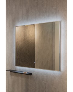 Зеркало для ванной Алмина 80х60 с подсветкой Silver mirrors
